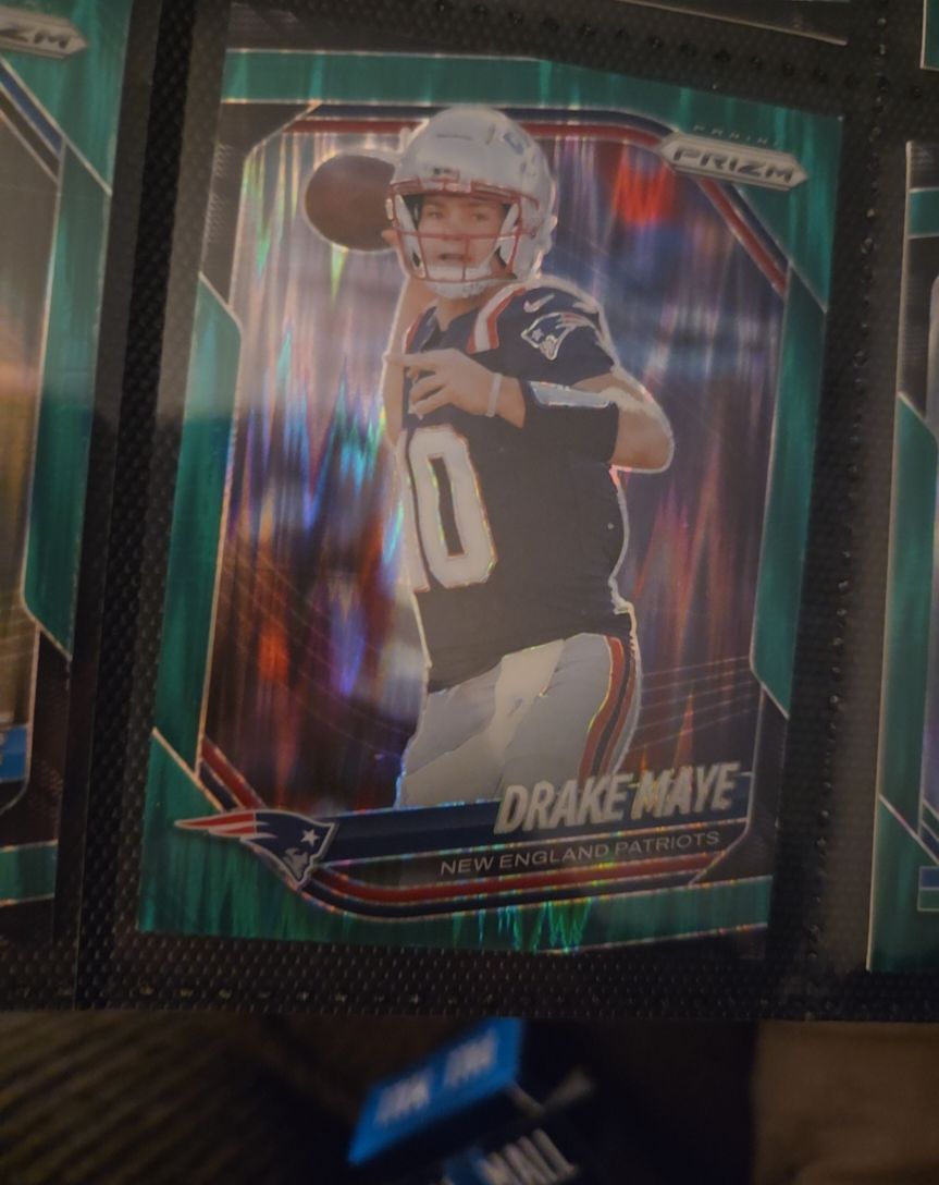 2024 Panini Prizm #329 Drake Maye — front