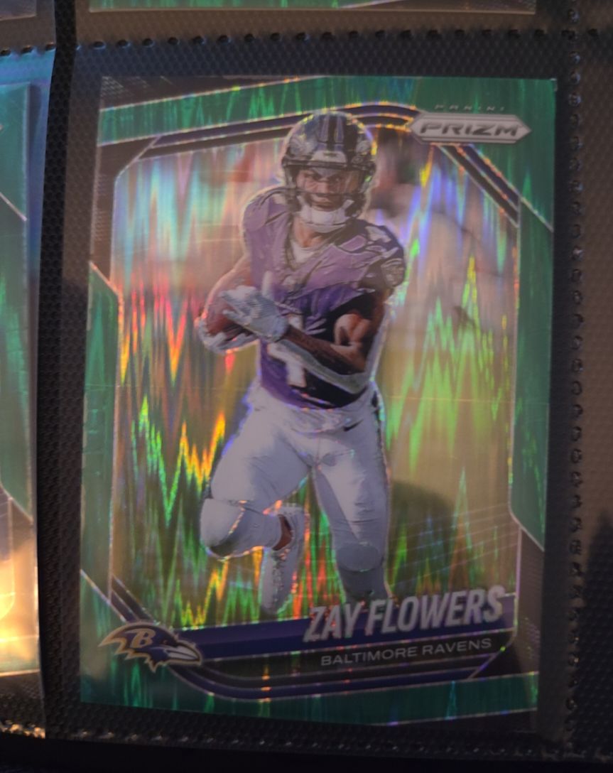 2025 Panini Prizm #106 Zay Flowers — front