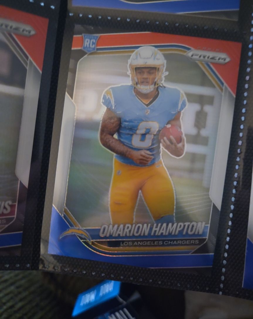 2025 Panini Prizm #355 Omarion Hampton — front