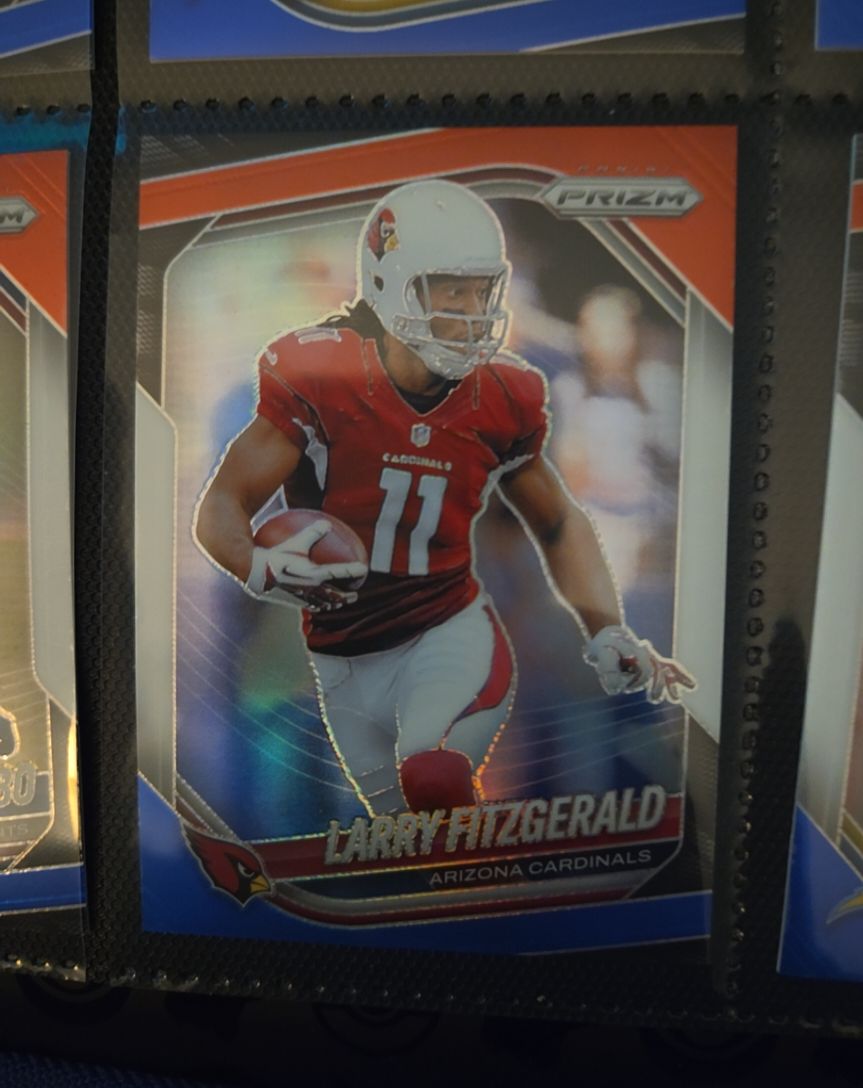 2017 Panini Prizm #11 Larry Fitzgerald — front