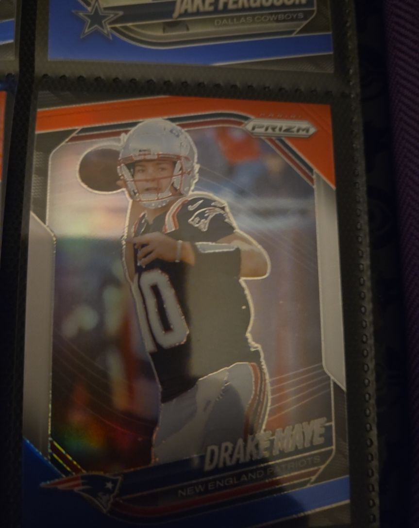 2025 Panini Prizm #165 Drake Maye — front