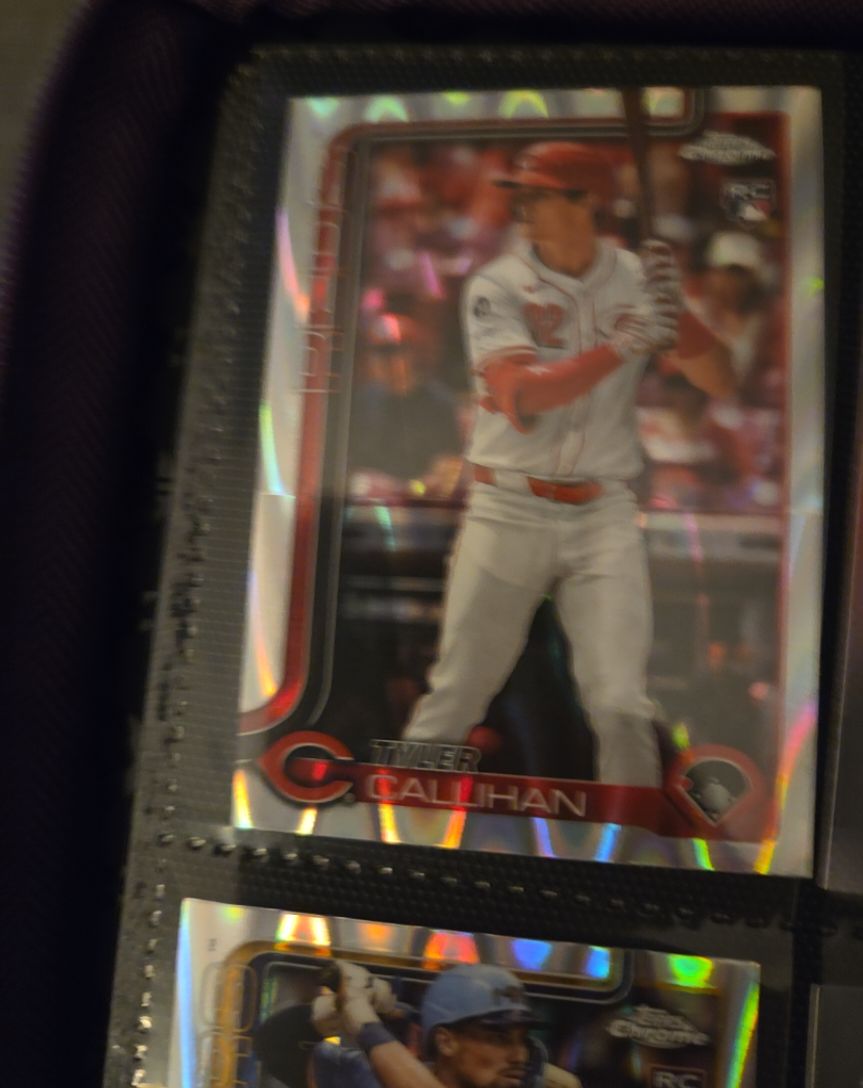 2025 Topps Chrome Update #USC156 Tyler Callihan — front