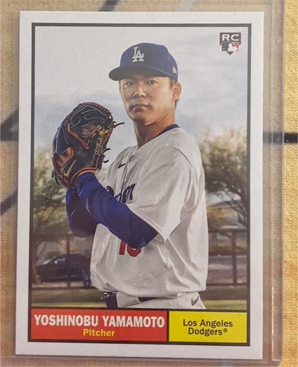 2024 Topps Archives #61 Yoshinobu Yamamoto — front