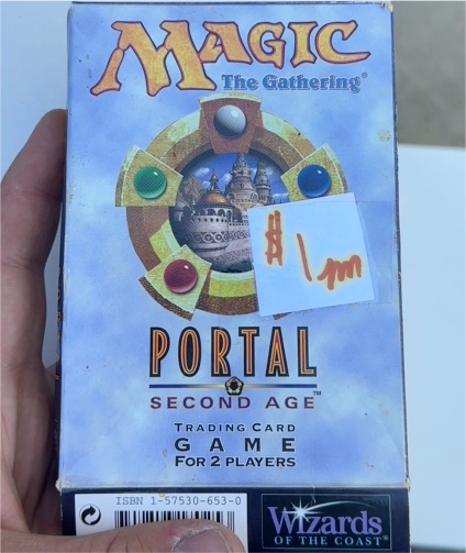 1998 Magic: The Gathering Portal Second Age — front