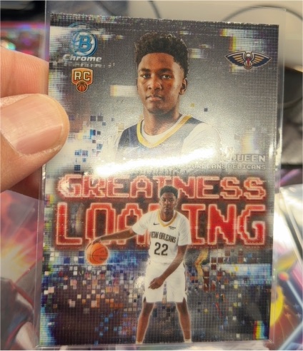 2025-26 Bowman Chrome Greatness Loading #GL-13 Derik Queen — front