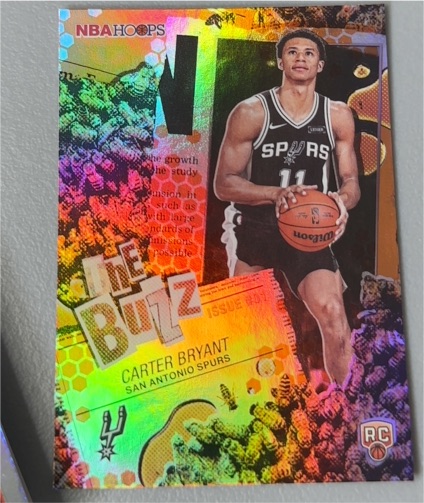 2025-26 Topps NBA Hoops #TB-14 Carter Bryant The Buzz — front