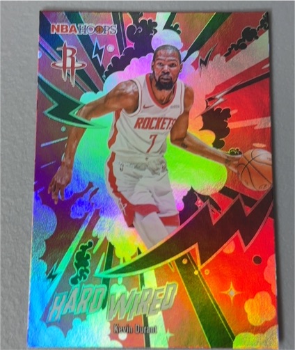 2026 Topps NBA Hoops Hard Wired Insert #HW Kevin Durant — front