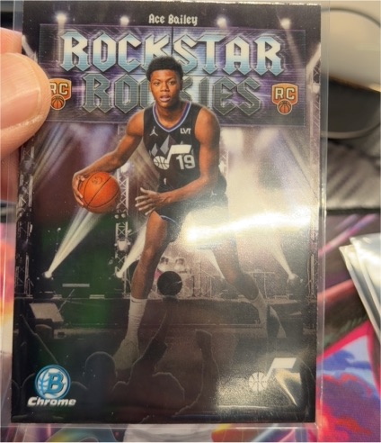 2025-26 Bowman Chrome #RR-5 Ace Bailey Rockstar Rookies — front