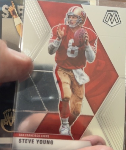 2020 Panini Mosaic #179 Steve Young — front