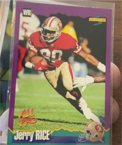 1994 Score #11 Jerry Rice — front