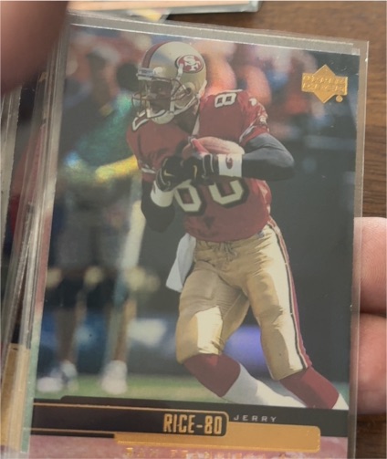 1999 Upper Deck #190 Jerry Rice — front