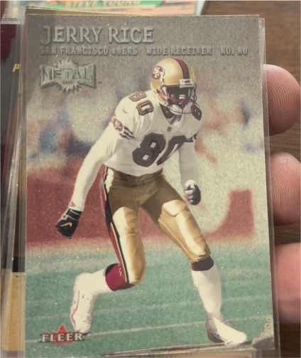 2000 Fleer Metal #111 Jerry Rice — front