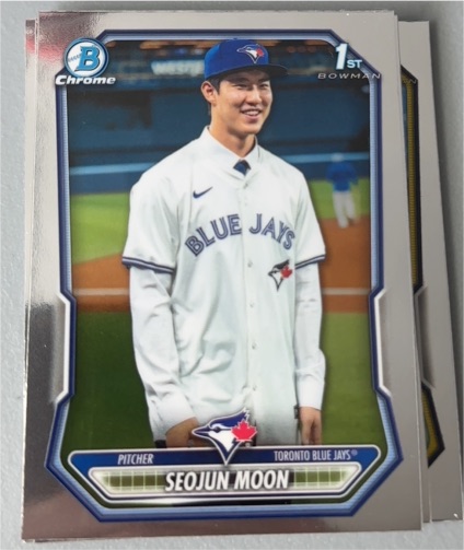2026 Bowman Chrome Prospects #BCP-127 Seojun Moon — front