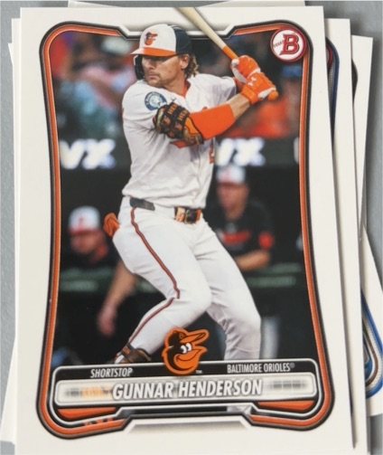 2025 Bowman #2 Gunnar Henderson — front