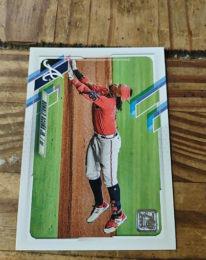 2021 Topps #263 Ronald Acuna Jr. — front