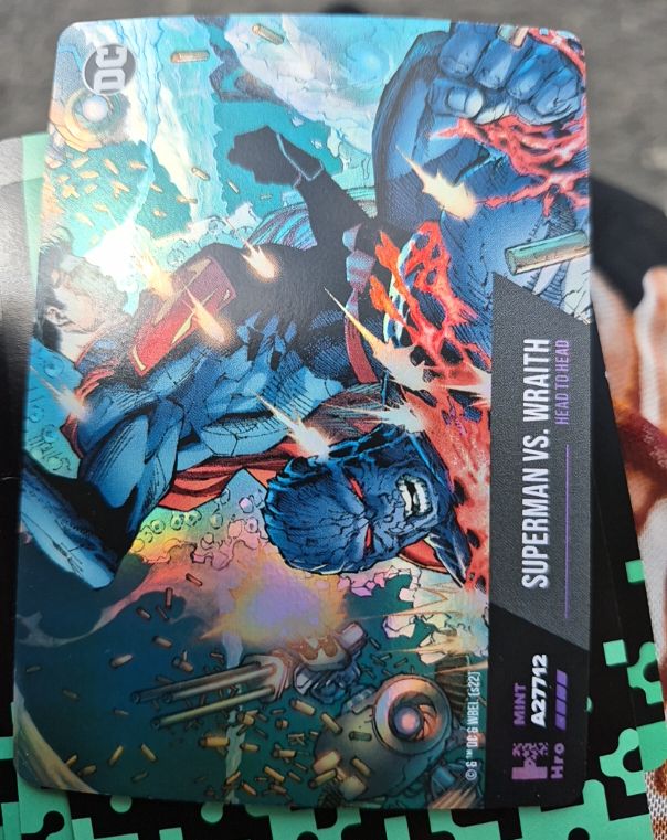 2022 DC Hybrid #A27712 Superman vs Wraith — front