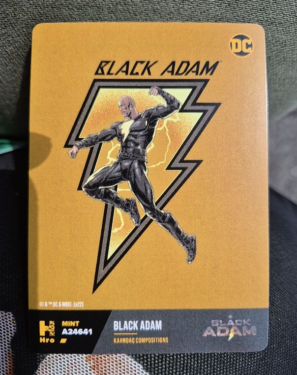 2022 Hro Chapter 2 Black Adam #A24641 — front