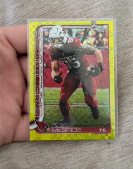 2025 Topps Chrome #4 Trey McBride — front