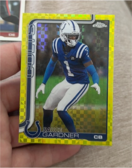 2025 Topps Chrome #242 Sauce Gardner — front