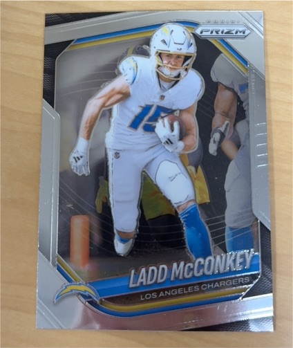 2024 Panini Prizm #365 Ladd McConkey — front