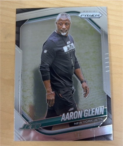 2025 Panini Prizm #47 Aaron Glenn — front