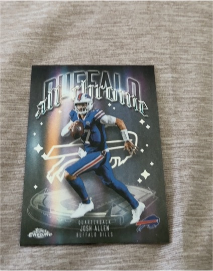 2025 Topps Chrome #ACT-2 Josh Allen — front