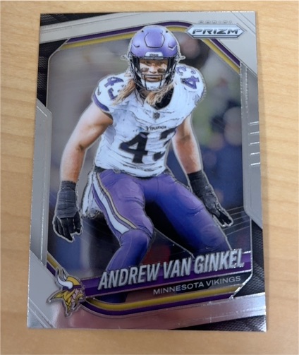 2025 Panini Prizm #63 Andrew Van Ginkel — front