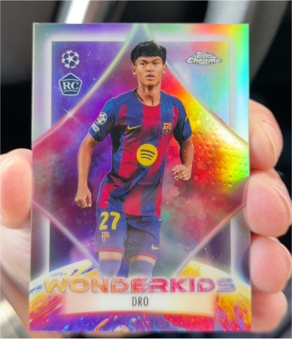 2025-26 Topps Chrome UEFA Champions League #WK-5 Dro — front