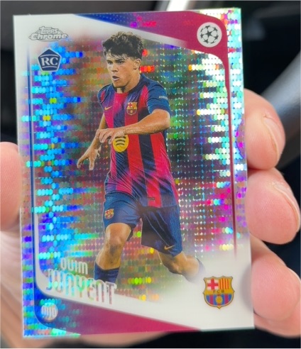 2025-26 Topps Chrome UEFA #93 Quim Junyent — front