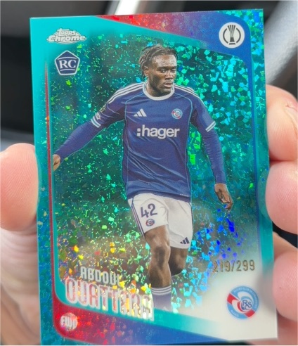 2025-26 Topps Chrome UEFA Club Competitions #114 Abdoul Ouattara — front