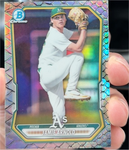 2025 Bowman Draft Chrome #BDC-30 Jamie Arnold — front