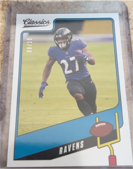 2021 Panini Classics #28 J.K. Dobbins — front