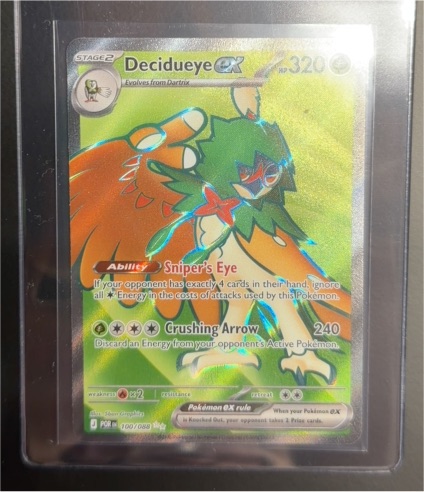 2016 Pokémon TCG #100 Decidueye EX Perfect Order — front