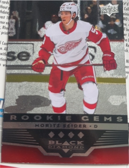 2021-22 Upper Deck Black Diamond Retro #BD44 Moritz Seider — front