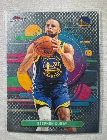 2025-26 Topps Finest #163 Stephen Curry — front