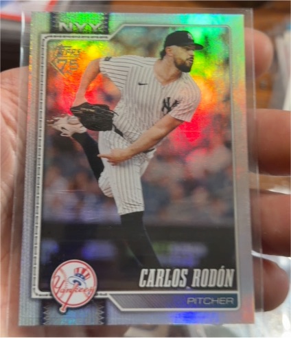 2026 Topps Series 1 #82 Carlos Rodón — front