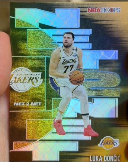 2025-26 Topps NBA Hoops #NTN-11 Luka Dončić Net 2 Net — front