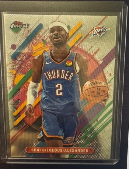 2025-26 Topps Finest #266 Shai Gilgeous-Alexander — front