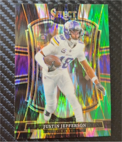 2025 Panini Select Premier Level #163 Justin Jefferson — front