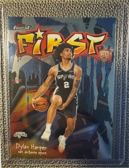 2025-26 Topps Finest First #F-2 Dylan Harper — front