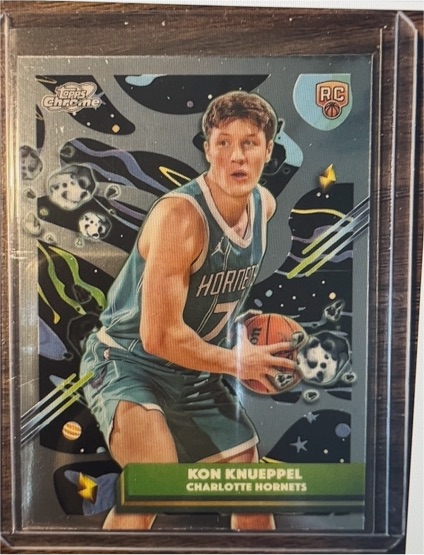 2025-26 Topps Chrome Cosmic #197 Kon Knueppel — front