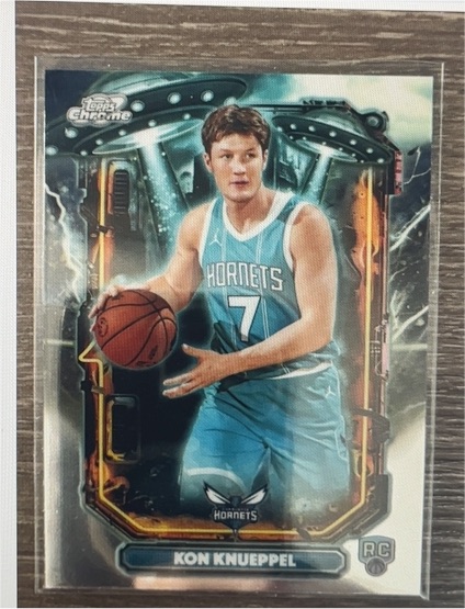 2025-26 Topps Cosmic Chrome #ET-14 Kon Knueppel — front