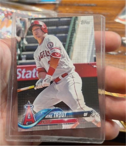 2018 Topps #300 Mike Trout — front
