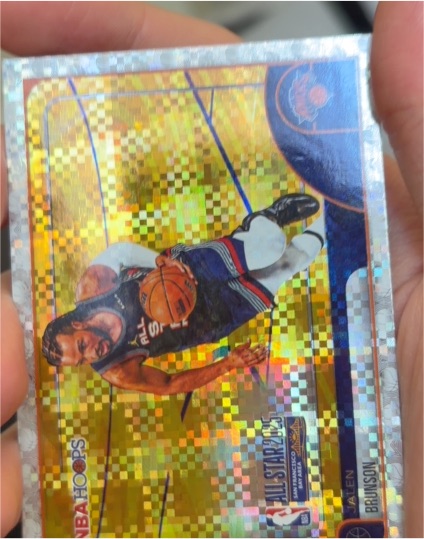 2025-26 Topps Chrome #101 Jalen Brunson — front