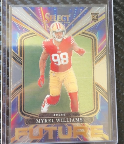 2025 Panini Select #23 Mykel Williams — front
