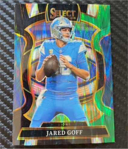 2025 Panini Select #69 Jared Goff — front