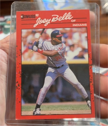 1990 Donruss #390 Joey Belle — front