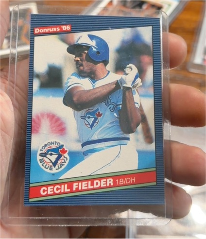 1986 Donruss #512 Cecil Fielder — front