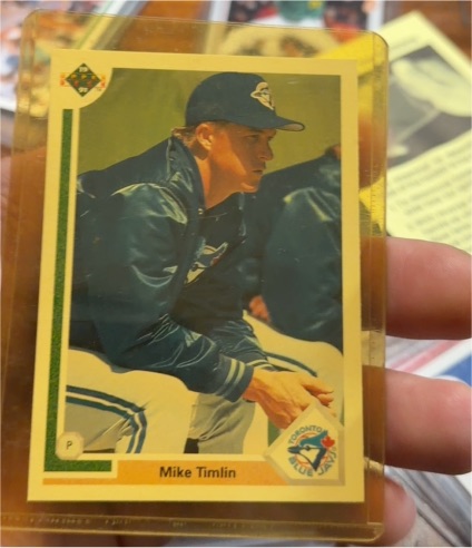 1991 Upper Deck #785 Mike Timlin Toronto Blue Jays — front