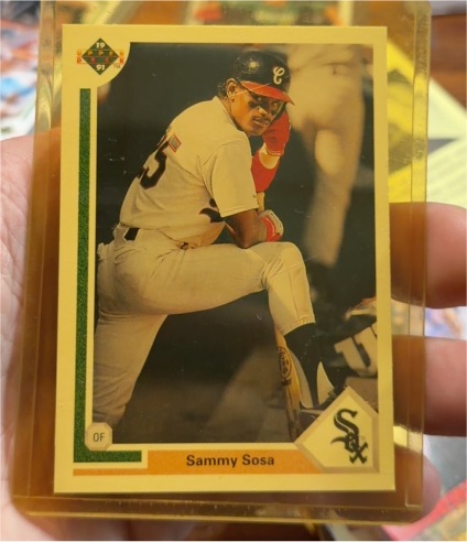 1991 Upper Deck #265 Sammy Sosa — front